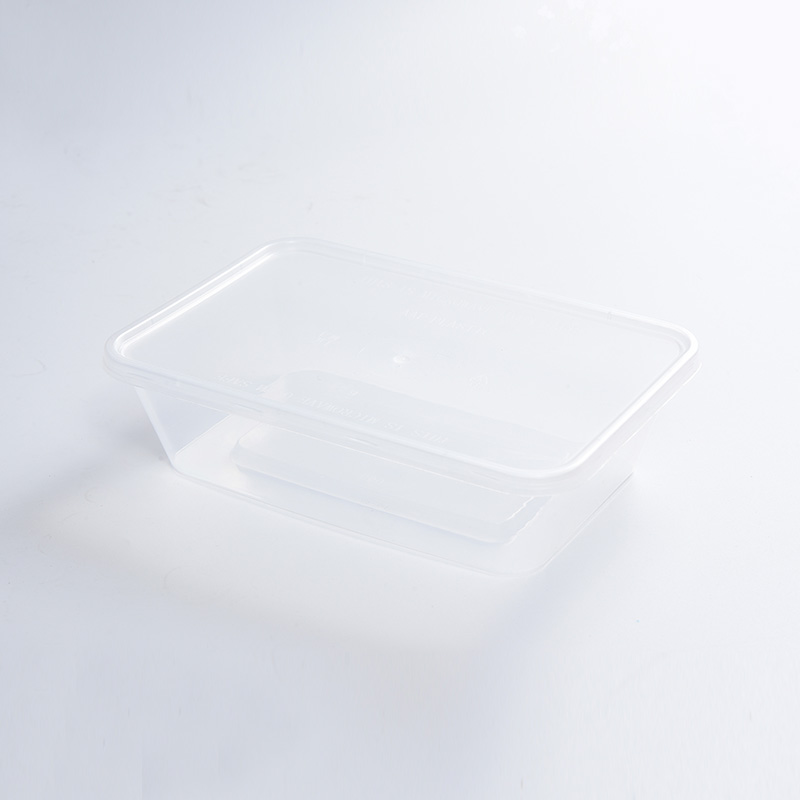 Portable Leakproof Plastic Transparens Prandium Box