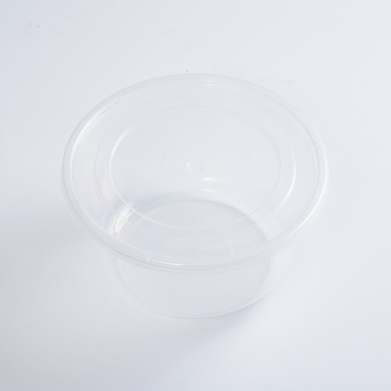 Perspicuus circa Bottom Leakproof Plastic Prandium Box