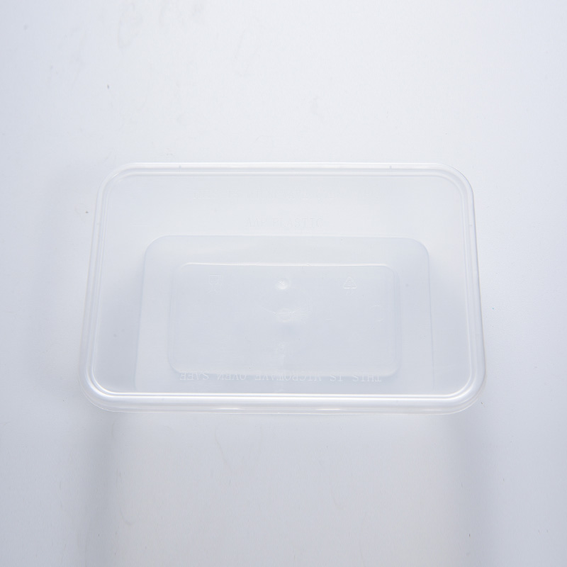 Portable Leakproof Plastic Transparens Prandium Box